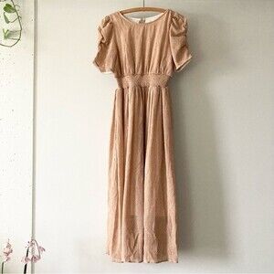 Jill Stuart Polka Dot Midi Dress S‎